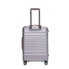 24" Luggage Lightweight Suitcase TSA Lock USB port Luggage Wheel lock Artificial leather Top handle Spinner Wheels