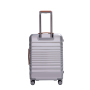 24" Luggage Lightweight Suitcase TSA Lock USB port Luggage Wheel lock Artificial leather Top handle Spinner Wheels