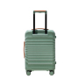 24" Luggage Lightweight Suitcase TSA Lock USB port Luggage Wheel lock Artificial leather Top handle Spinner Wheels