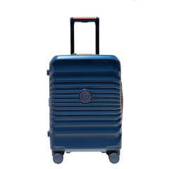 24" Luggage Lightweight Suitcase TSA Lock USB port Luggage Wheel lock Artificial leather Top handle Spinner Wheels