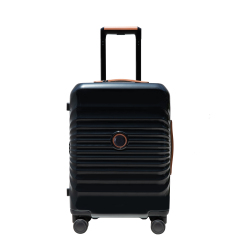 24" Luggage Lightweight Suitcase TSA Lock USB port Luggage Wheel lock Artificial leather Top handle Spinner Wheels