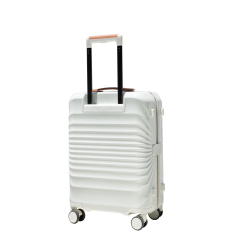 Valise légère de 28 pouces, serrure TSA, port USB, serrure de roue de bagage, poignée supérieure en cuir artificiel, roues pivotantes