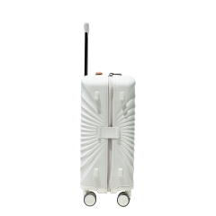 28" Luggage Lightweight Suitcase TSA Lock USB port Luggage Wheel lock Artificial leather Top handle Spinner Wheels