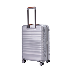 28" Luggage Lightweight Suitcase TSA Lock USB port Luggage Wheel lock Artificial leather Top handle Spinner Wheels