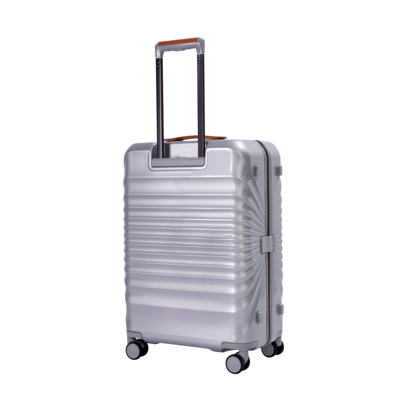 28" Luggage Lightweight Suitcase TSA Lock USB port Luggage Wheel lock Artificial leather Top handle Spinner Wheels