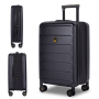 Landisun Collapsible Carry-on Luggage, Water and Impact Resistant Hardshell 20 inch Carry On Luggage with Spinner Wheels