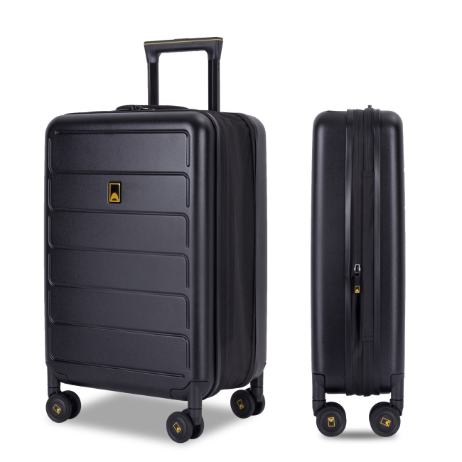 Landisun Collapsible Carry-on Luggage, Water and Impact Resistant Hardshell 20 inch Carry On Luggage with Spinner Wheels