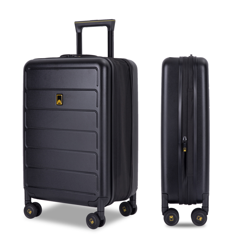 Landisun Collapsible Carry-on Luggage, Water and Impact Resistant Hardshell 20 inch Carry On Luggage with Spinner Wheels
