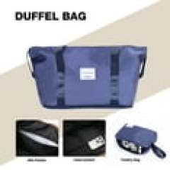 Travelhouse Luggage Set 3 Piece Hardside Suitcase TSA Lock Spinner Wheels Hardshell Luggage with Duffel Bag.(Blue)