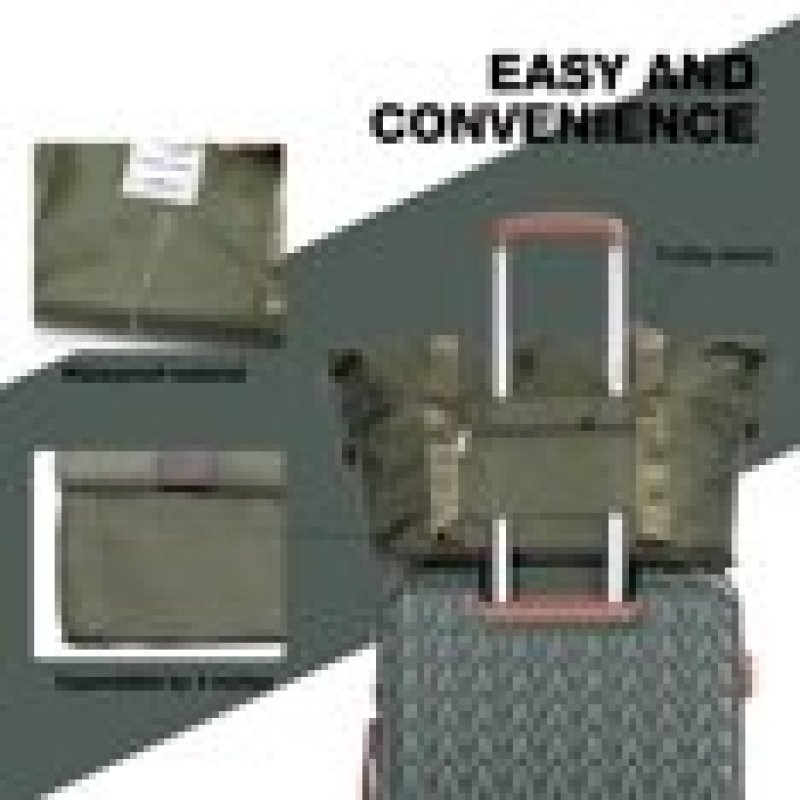 Travelhouse Luggage Set 3 Piece Hardside Suitcase TSA Lock Spinner Wheels Hardshell Luggage with Duffel Bag.(Green)