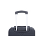 4-piece ABS lightweight suitcase, 14 inch makeup box, aircraft wheels (14/20/24/28) Black