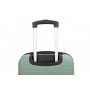 4-piece ABS lightweight suitcase, 14 inch makeup box, aircraft wheels (14/20/24/28) Olive Green