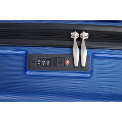 Tripcomp Hardside Luggage Set 3-Piece Set(21/25/29) Lightweight Suitcase 4-Wheeled Suitcase Set(Blue)