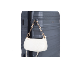 Tripcomp Hardside Luggage Set 3-Piece Set(21/25/29) Lightweight Suitcase 4-Wheeled Suitcase Set(Grey)