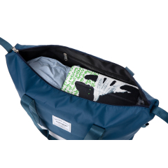 مجموعة حقائب سفر صلبة من تريب كومب مكونة من 5 قطع بعجلات دوارة وقفل TSA، حقائب سفر وحقيبة دافل بمقاسات 20/24/28 بوصة، لون أزرق داكن