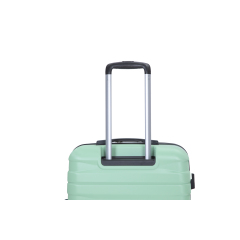 مجموعة حقائب سفر صلبة من 5 قطع من Tripcomp مع حقيبة دافل، حقائب سفر دوارة مقاس 20 و24 و28 بوصة مع قفل TSA (أخضر فاتح)