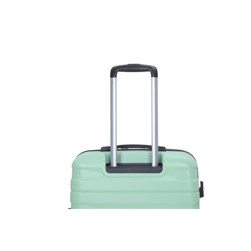 Luggage set of 5 pieces, expandable hard PC luggage set with TSA lock for rotating wheels, lightweight rolling luggage for men and women, Light Green