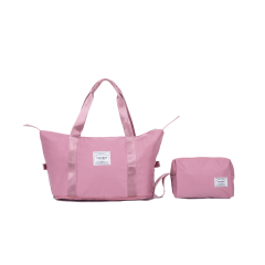 مجموعة حقائب سفر تريبكومب، 5 قطع، حقيبة سفر صلبة (20/24/28) مع قفل TSA، حقيبة سفر بعجلات دوارة. (وردي)