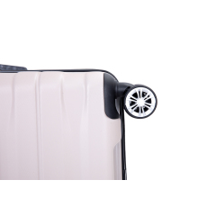 Tripcomp 5-Piece Hardside Luggage Set with Duffel Bag, 20 24 28 Inch Spinner Suitcases with TSA Lock (Sand)