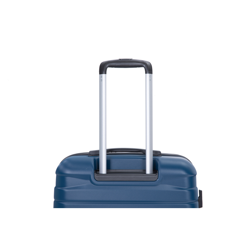 3 Piece Luggage Sets PC Lightweight & Durable Expandable Suitcase with Two Hooks, Double Spinner Wheels, TSA Lock, (21/25/29) Dark Blue