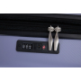 3 Piece Luggage Sets PC Lightweight & Durable Expandable Suitcase with Two Hooks, Double Spinner Wheels, TSA Lock, (21/25/29) Light Purple