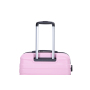 3 Piece Luggage Sets PC Lightweight & Durable Expandable Suitcase with Two Hooks, Double Spinner Wheels, TSA Lock, (21/25/29) Pink