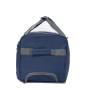 Amalodie Bag 21"Polyester Rolling Collapsible Wheeled Duffel Bag for Traveling,Blue