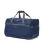 Amalodie Bag 21"Polyester Rolling Collapsible Wheeled Duffel Bag for Traveling,Blue