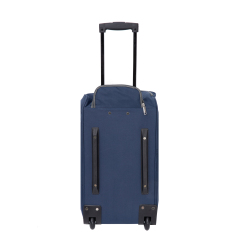 Amalodie Bag 21"Polyester Rolling Collapsible Wheeled Duffel Bag for Traveling,Blue