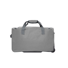 Amalodie Bag 21"Polyester Rolling Collapsible Wheeled Duffel Bag for Traveling,Gray