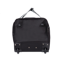 Amalodie Bag 30"Polyester Rolling Collapsible Wheeled Duffel Bag for Traveling,Black