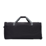 Amalodie Bag 30"Polyester Rolling Collapsible Wheeled Duffel Bag for Traveling,Black