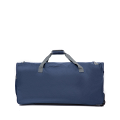 Amalodie Bag 30"Polyester Rolling Collapsible Wheeled Duffel Bag for Traveling, Blue