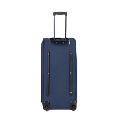 Amalodie Bag 30"Polyester Rolling Collapsible Wheeled Duffel Bag for Traveling, Blue