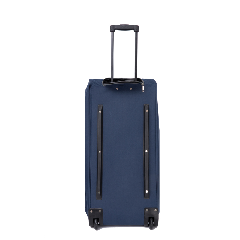 Amalodie Bag 30"Polyester Rolling Collapsible Wheeled Duffel Bag for Traveling, Blue