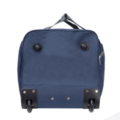 Amalodie Bag 30"Polyester Rolling Collapsible Wheeled Duffel Bag for Traveling, Blue