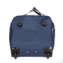 Amalodie Bag 30"Polyester Rolling Collapsible Wheeled Duffel Bag for Traveling, Blue