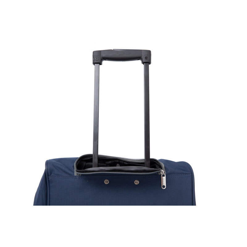 Amalodie Bag 30"Polyester Rolling Collapsible Wheeled Duffel Bag for Traveling, Blue