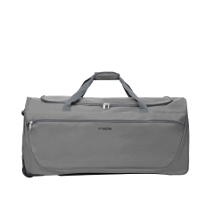 Amalodie Bag 30"Polyester Rolling Collapsible Wheeled Duffel Bag for Traveling,Gray