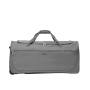 Amalodie Bag 30"Polyester Rolling Collapsible Wheeled Duffel Bag for Traveling,Gray