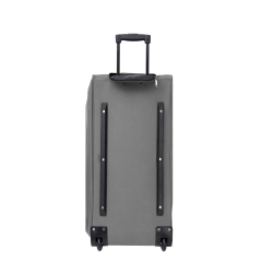 Amalodie Bag 30"Polyester Rolling Collapsible Wheeled Duffel Bag for Traveling,Gray