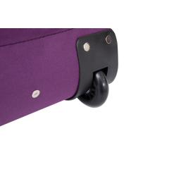 Amalodie Bag 30"Polyester Rolling Collapsible Wheeled Duffel Bag for Traveling,Purple