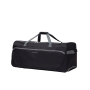 Amalodie Bag 36"Polyester Rolling Collapsible Wheeled Duffel Bag for Traveling, Black