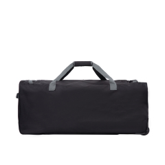 Amalodie Bag 36"Polyester Rolling Collapsible Wheeled Duffel Bag for Traveling, Black