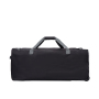 Amalodie Bag 36"Polyester Rolling Collapsible Wheeled Duffel Bag for Traveling, Black