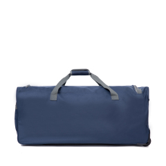 Amalodie Bag 36"Polyester Rolling Collapsible Wheeled Duffel Bag for Traveling, Blue