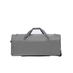 Amalodie Bag 36"Polyester Rolling Collapsible Wheeled Duffel Bag for Traveling, Gray