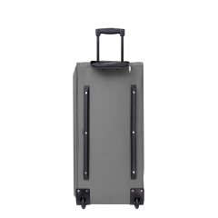 Amalodie Bag 36"Polyester Rolling Collapsible Wheeled Duffel Bag for Traveling, Gray