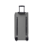 Amalodie Bag 36"Polyester Rolling Collapsible Wheeled Duffel Bag for Traveling, Gray