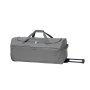 Amalodie Bag 36"Polyester Rolling Collapsible Wheeled Duffel Bag for Traveling, Gray